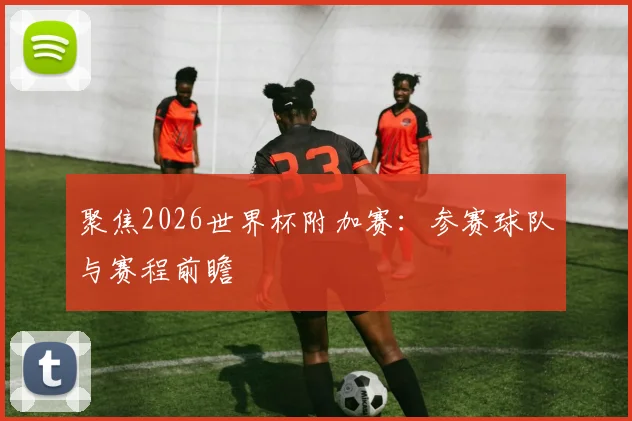 聚焦2026世界杯附加赛:参赛球队与赛程前瞻